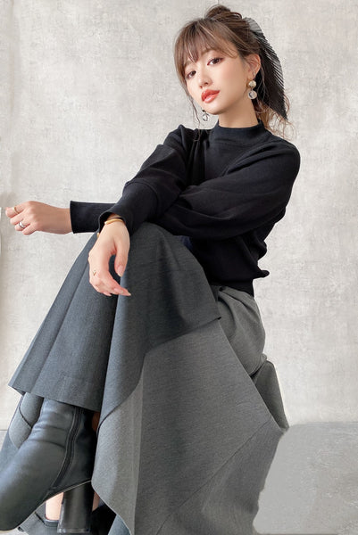 ブルーのチェックプリーツスカート（48cm丈）は制服通販の